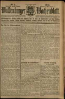 Waldenburger Wochenblatt, Jg. 59, 1913, nr 7
