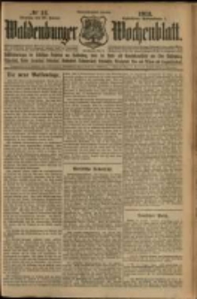 Waldenburger Wochenblatt, Jg. 59, 1913, nr 12