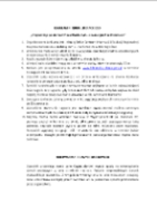 Tropami łap po literackich ścieżkach czyli... o zwierzętach w literaturze - regulamin [Dokument życia społecznego]