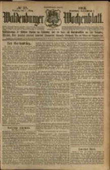 Waldenburger Wochenblatt, Jg. 59, 1913, nr 30