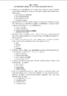 Czy przeminęło z czasem..., czyli Literatura z wielką historią w tle - pytania [Dokument życia społecznego]