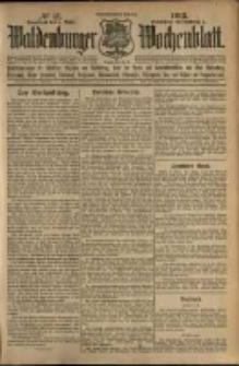 Waldenburger Wochenblatt, Jg. 59, 1913, nr 41