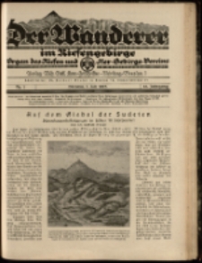 Der Wanderer im Riesengebirge, 1925, nr 7
