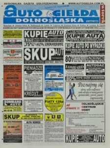 Auto Giełda Dolnośląska : regionalna gazeta ogłoszeniowa, 2003, nr 30 (992) [25.03]