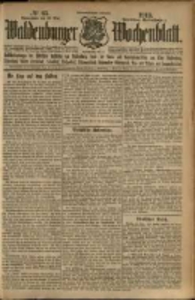 Waldenburger Wochenblatt, Jg. 59, 1913, nr 65