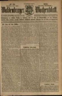 Waldenburger Wochenblatt, Jg. 59, 1913, nr 68