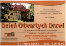 Dzień Otwartych Drzwi - plakat [Dokument życia społecznego]