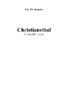 Christiansthal [Dokument elektroniczny]