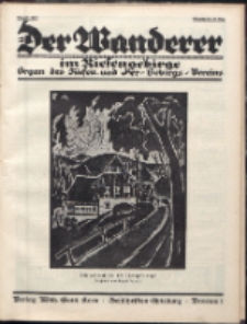 Der Wanderer im Riesengebirge, 1927, nr 8