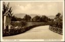 Bad Warmbrunn i. Rsgb. Eingang zum Füllnerpark [Dokument ikonograficzny]