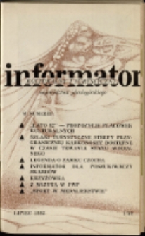 Informator Kulturalny i Turystyczny Województwa Jeleniogórskiego, 1982, nr 1