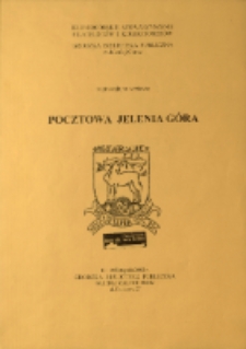 Pocztowa Jelenia Góra - afisz [Dokument życia społecznego]