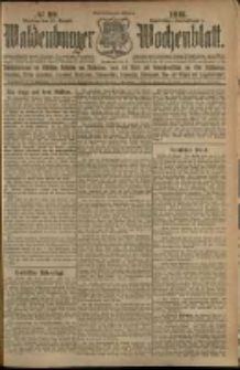 Waldenburger Wochenblatt, Jg. 59, 1913, nr 99