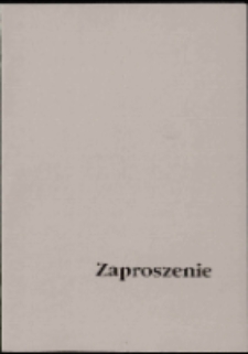 21. marca obrazy Darka Milińskiego - zaproszenie [Dokument życia społecznego]