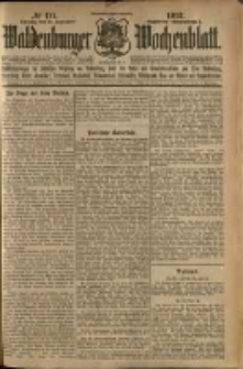Waldenburger Wochenblatt, Jg. 59, 1913, nr 111