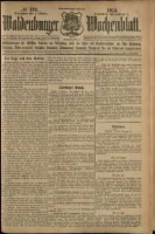 Waldenburger Wochenblatt, Jg. 59, 1913, nr 119