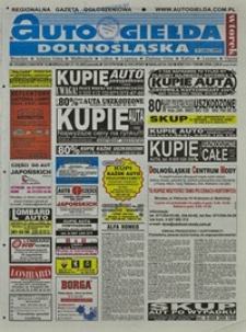 Auto Giełda Dolnośląska : regionalna gazeta ogłoszeniowa, 2003, nr 103 (1065) [21.10]