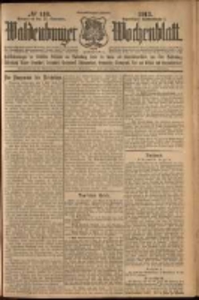 Waldenburger Wochenblatt, Jg. 59, 1913, nr 140