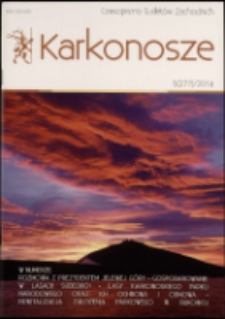 Karkonosze : czasopismo Sudetów Zachodnich, 2014, nr 3 (277)