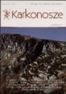 Karkonosze : czasopismo Sudetów Zachodnich, 2015, nr 4 (282)