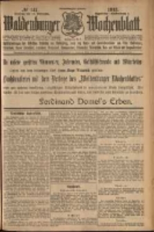 Waldenburger Wochenblatt, Jg. 59, 1913, nr 141