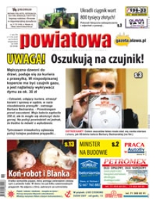 Gazeta Powiatowa - Wiadomości Oławskie, 2016, nr 11