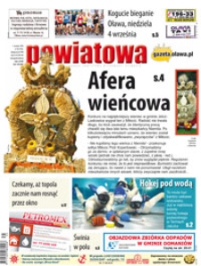 Gazeta Powiatowa - Wiadomości Oławskie, 2016, nr 35