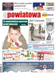 Gazeta Powiatowa - Wiadomości Oławskie, 2016, nr 51