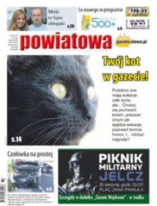 Gazeta Powiatowa - Wiadomości Oławskie, 2017, nr 32
