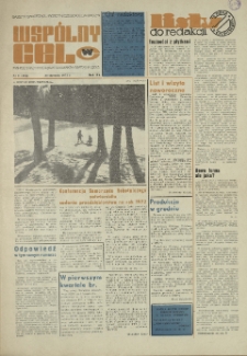 Wspólny cel : Gazeta samorządu robotniczego "Celwiskozy", 1972, nr 2 (485)
