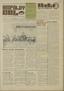 Wspólny cel : Gazeta samorządu robotniczego "Celwiskozy", 1973, nr 32 (551)