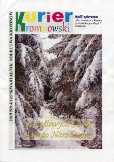 Kurier Kromnowski. Kwartalnik Sołectwa Kromnów, 2019, nr 4 (165)
