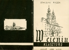 Ulotka informująca o wystawie W cieniu klasztoru Stanisława Ryczka [Dokument życia społecznego]