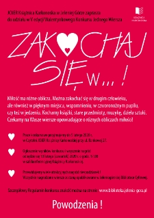 Zakochaj się w... - plakat [Dokument życia społecznego]