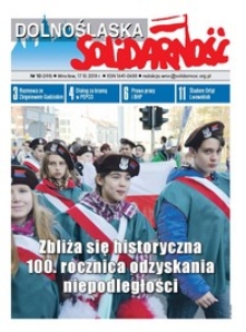 Dolnośląska Solidarność, 2018, nr 10 (398)