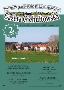 Gazeta Giebułtowska : dwumiesięcznik sympatyków Giebułtowa, 2014, nr 12