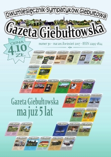 Gazeta Giebułtowska : dwumiesięcznik sympatyków Giebułtowa, 2017, nr 30
