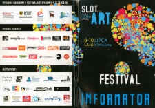 Informator Slot Art Festiwal w Lubiążu 2010 [Dokument życia społecznego]