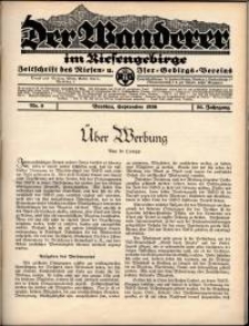 Der Wanderer im Riesengebirge, 1936, nr 9