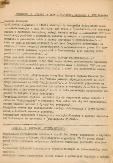 Przedruk z Telexu nadanego z MKZ Wołów - 2 listopada 1981 [Dokument elektroniczny]