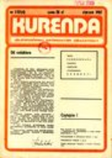 Kurenda : jeleniogórski informator oświatowy, 1987, nr 1 (4)