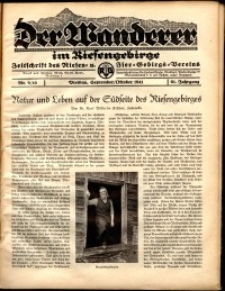 Der Wanderer im Riesengebirge, 1941, nr 9-10