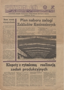Przegląd Fabryczny : jednodniówka Zakładów Kuzienniczych i Fabryki Narzędzi Rolniczych w Jaworze, 1974, nr 1