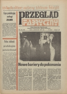 Przegląd Fabryczny : pismo samorządu robotniczego Zakładów Kuzienniczych i Maszyn Rolniczych w Jaworze, 1977, nr 10 (23)