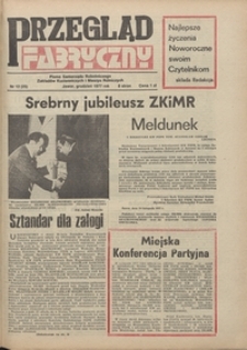 Przegląd Fabryczny : pismo samorządu robotniczego Zakładów Kuzienniczych i Maszyn Rolniczych w Jaworze, 1977, nr 12 (25)