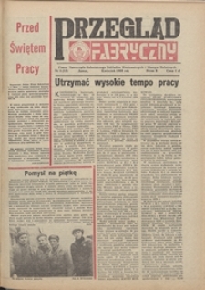 Przegląd Fabryczny : pismo samorządu robotniczego Zakładów Kuzienniczych i Maszyn Rolniczych w Jaworze, 1980, nr 4 (53)
