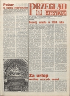 Przegląd Fabryczny : pismo Samorządu Pracowniczego Zakładów Kuzienniczych i Maszyn Rolniczych w Jaworze, 1984, nr 1 (79)