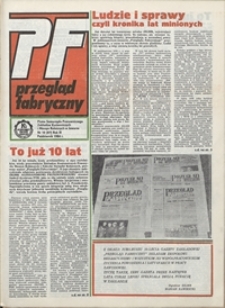 Przegląd Fabryczny : pismo Samorządu Pracowniczego Zakładów Kuzienniczych i Maszyn Rolniczych w Jaworze, 1984, nr 10 (87)