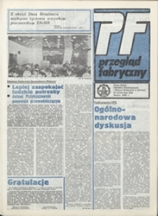 Przegląd Fabryczny : pismo załogi Zakładów Kuzienniczych i Maszyn Rolniczych w Jaworze, 1986, nr 3 (103)
