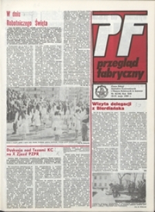 Przegląd Fabryczny : pismo załogi Zakładów Kuzienniczych i Maszyn Rolniczych w Jaworze, 1986, nr 6 (106)